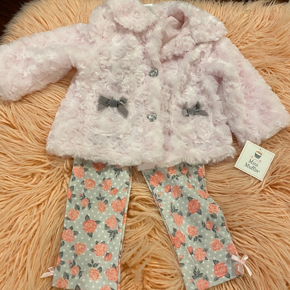 Mini Muffin jacket and pants NWT